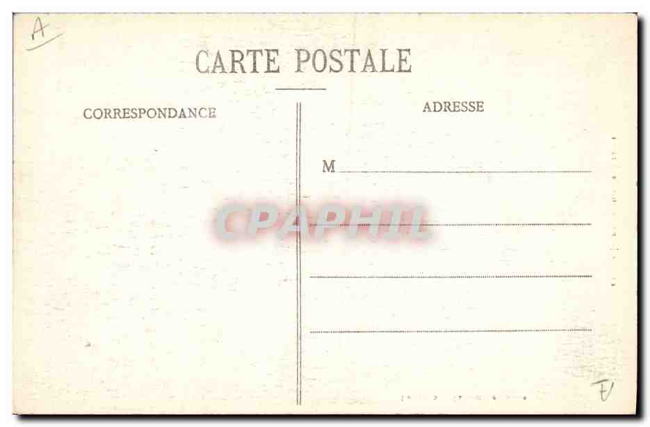 CPA Folklore Jeune fille de Sarzeau  — Verso