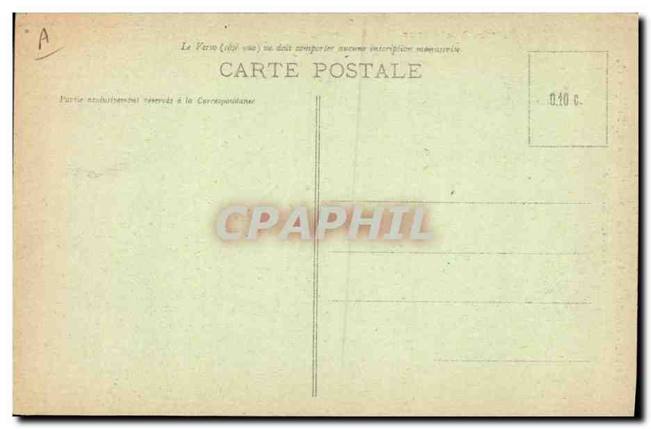 CPA Folklore Costume du pays Lannionnais Tregastel Perros Plouaret  — Verso