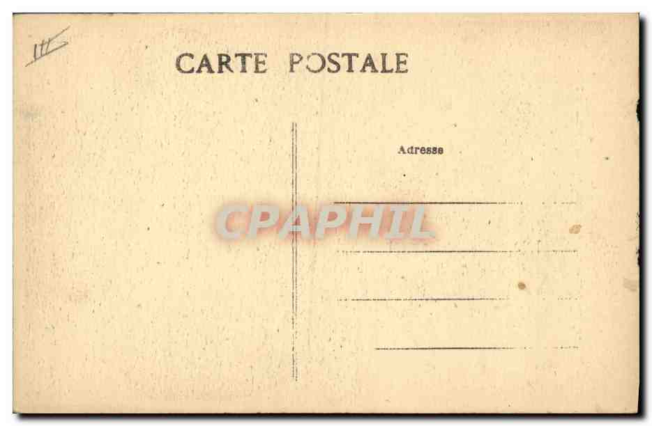 CPA Folklore Vieillard de Mahalon Pont Croix Confort Etude de type  — Verso
