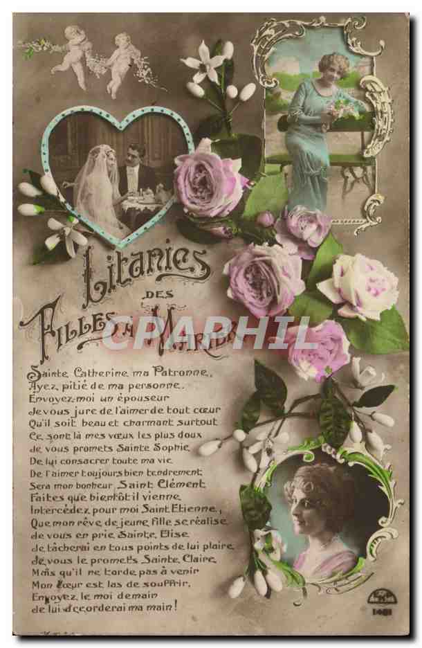 Litanies des Filles — CPAPHIL 1481