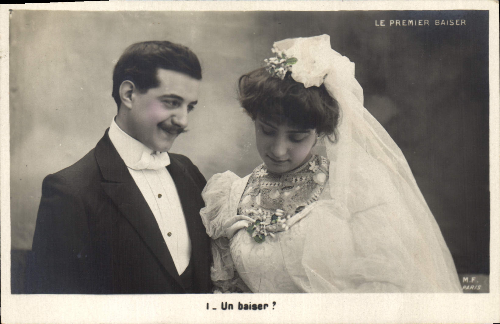 CPA Fantaisie Femme Mariage 