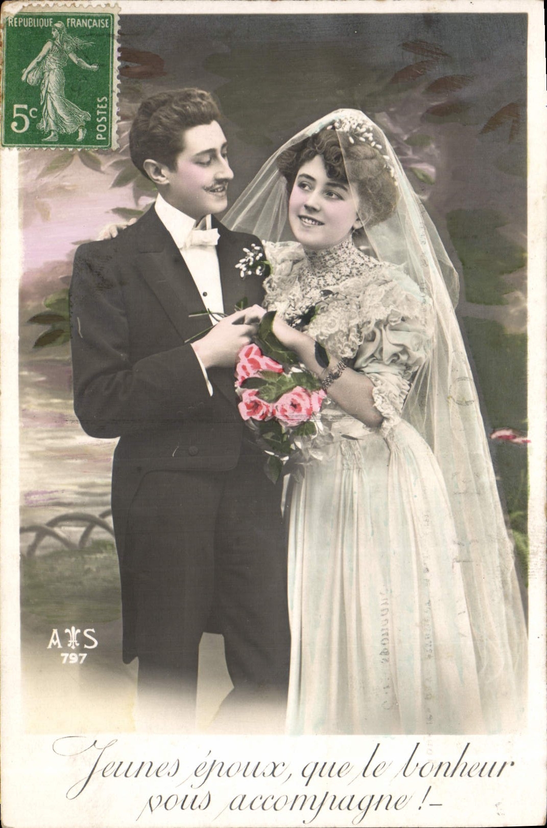 Jeunes époux — mariage — ATS 797