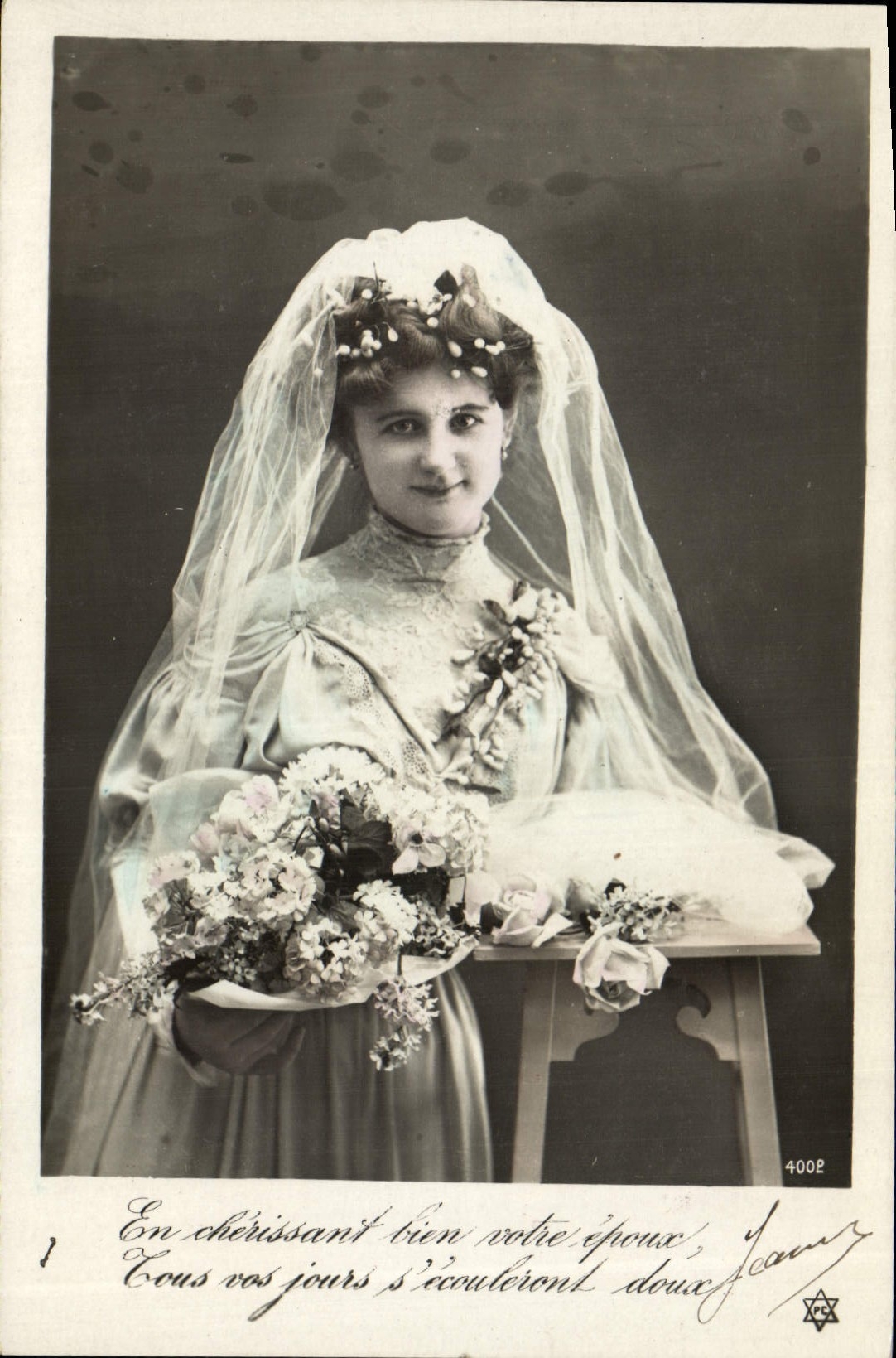 Jeune mariée — Éditeur Loar, n° 4002