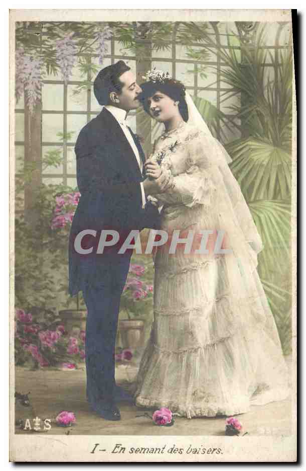 CPA Fantaisie Femme Mariage 