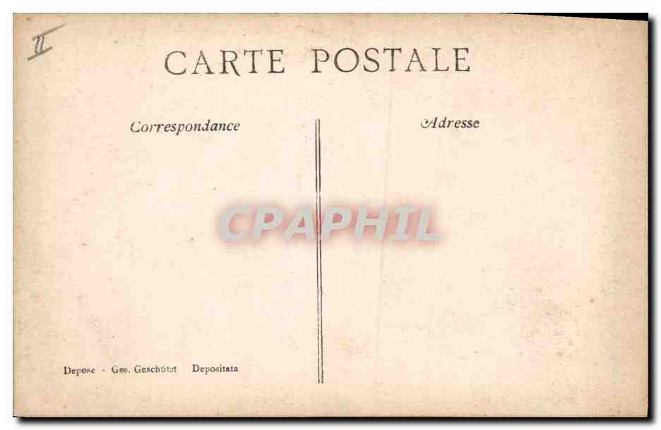 CPA Fantaisie Femme Mariage  — Rückseite