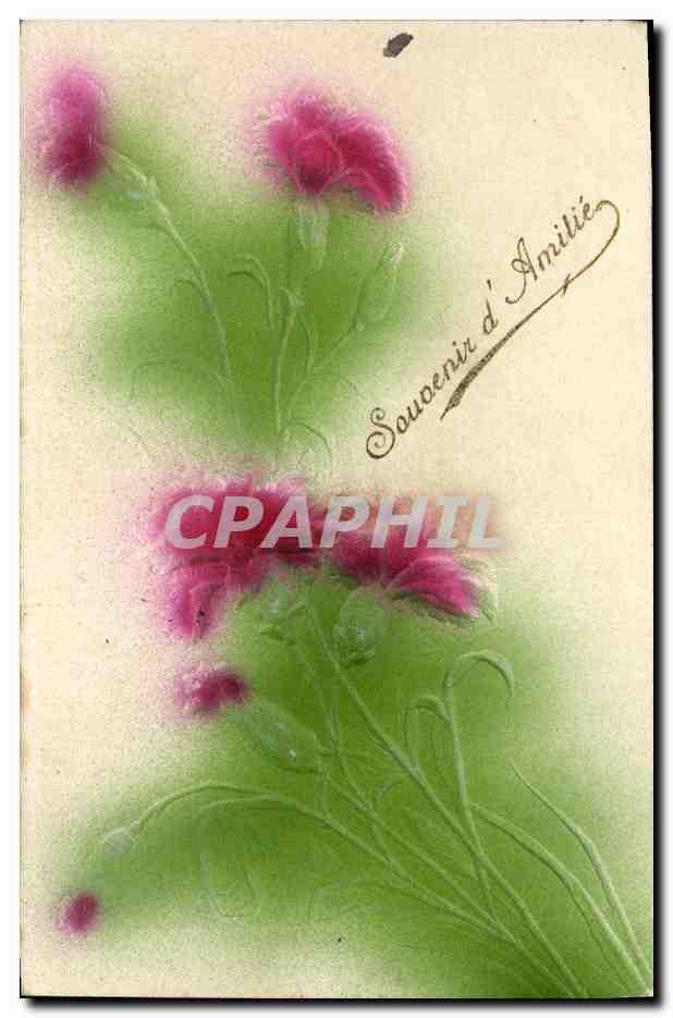 CPA Fantaisie Fleurs 