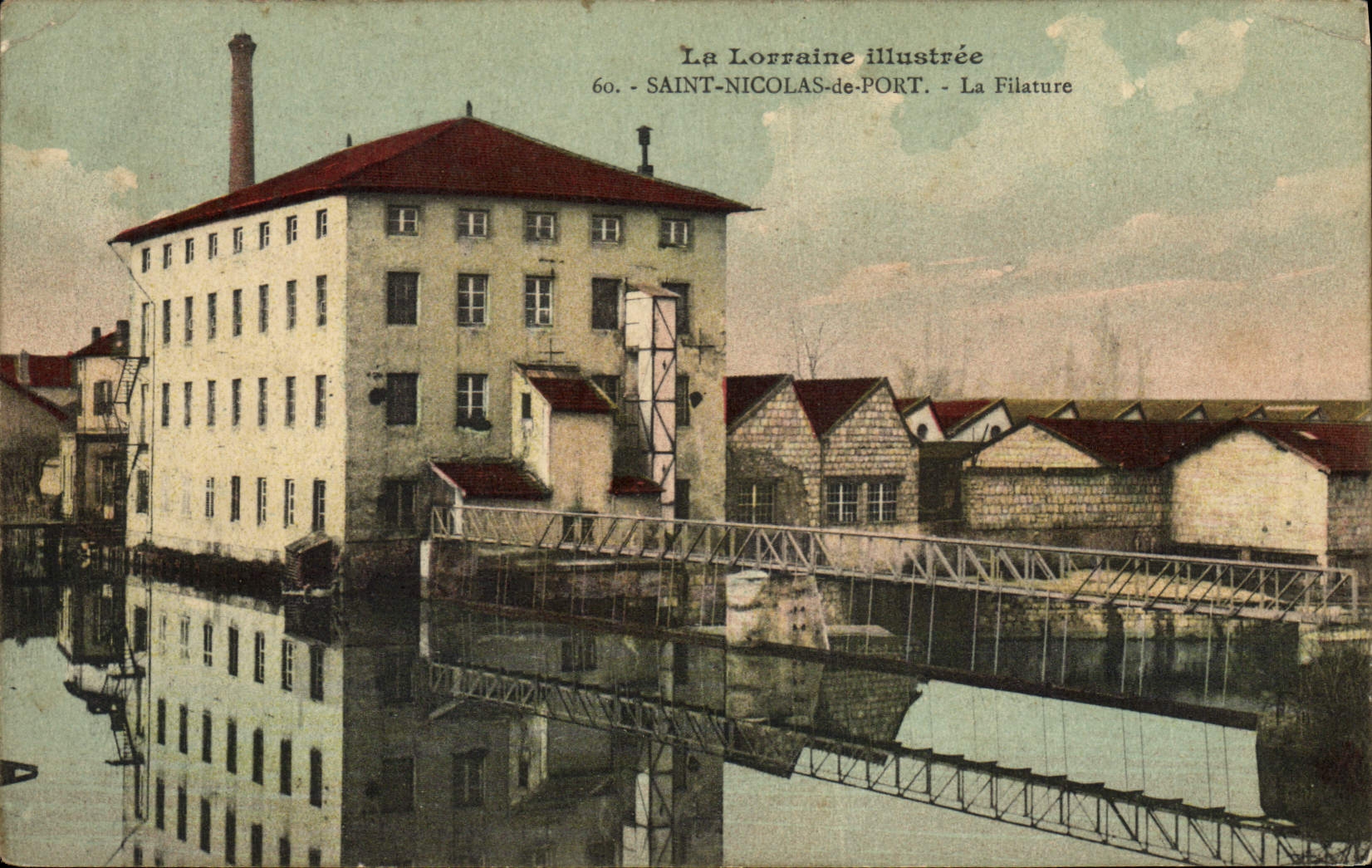 CPA Saint Nicolas de Port La filature 