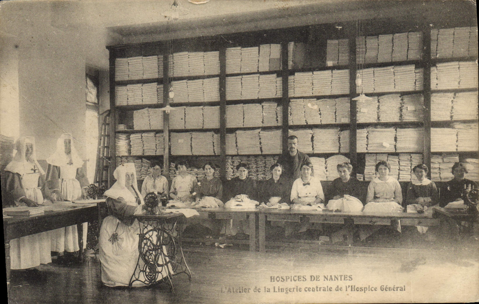 Zentrale Wäschereiwerkstatt des General Hospices — Hospices de Nantes