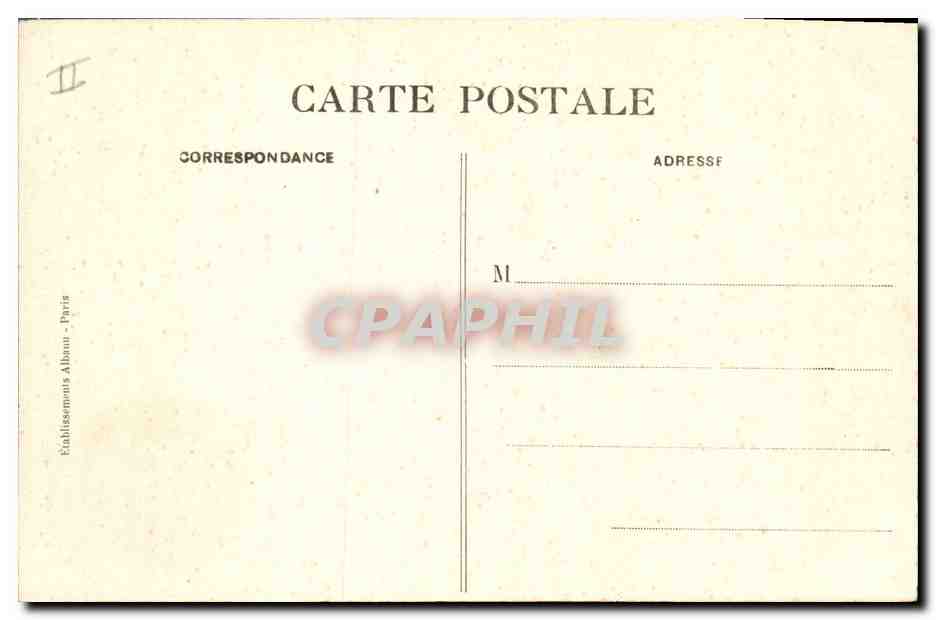 CPA Royat La blanchisserie Trinquard sur la Tiretaine  — Rückseite