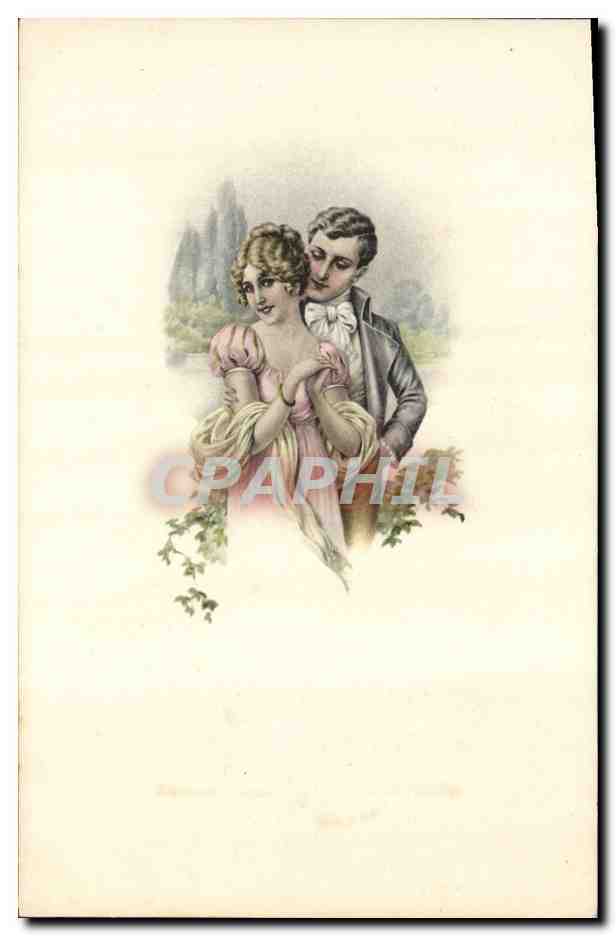 CPA Fantaisie Illustrateur Femme 