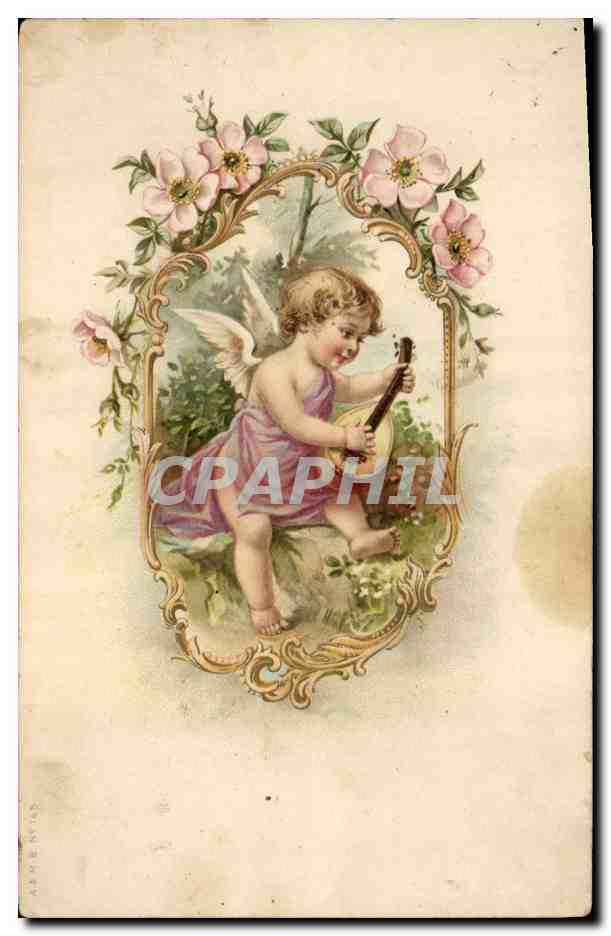 CPA Fantaisie Illustrateur Ange 