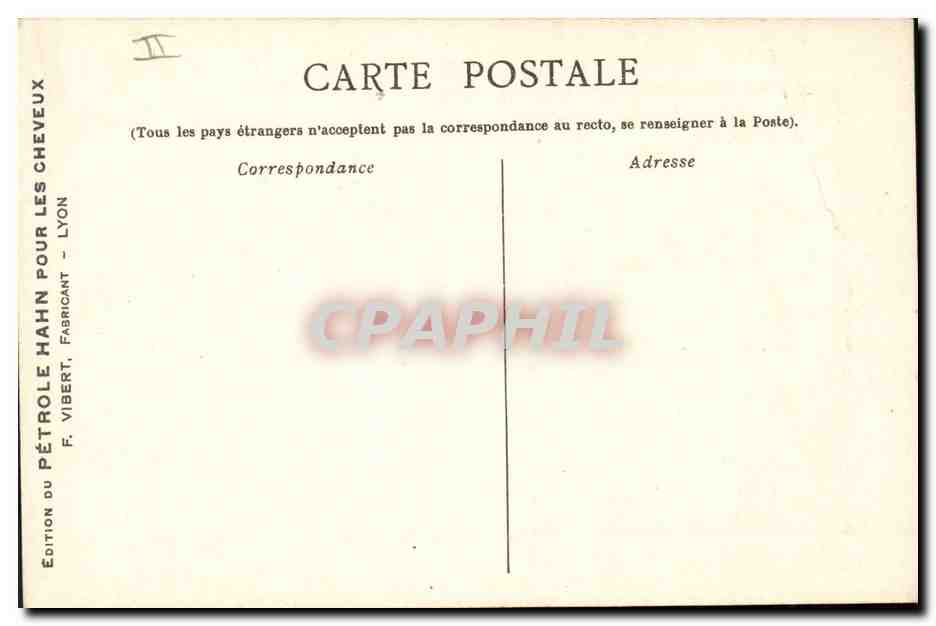 CPA Fantaisie Illustrateur Femme Ninon de Lendes Petrole Hahn Coiffure Coiffeur  — Verso