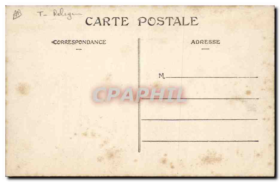 CPA Jeanne d'Arc Beatification Rome La place Saint Pierre 19 avril 1909  — Verso