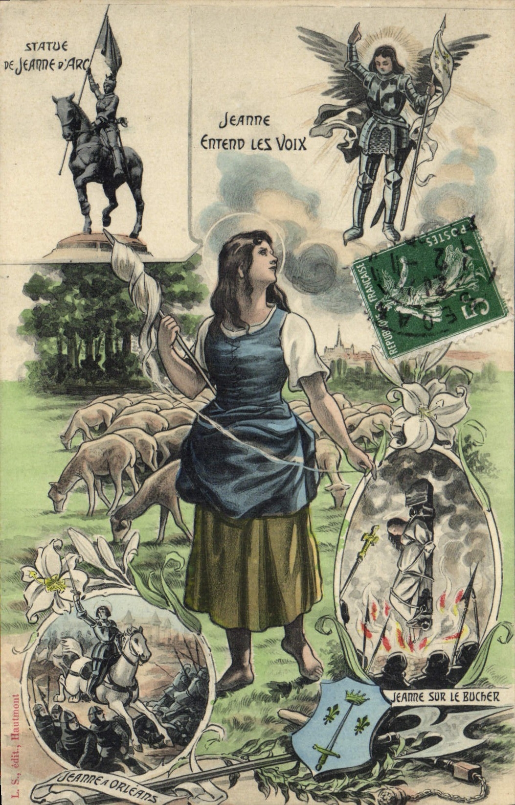 CPA Jeanne d'Arc 