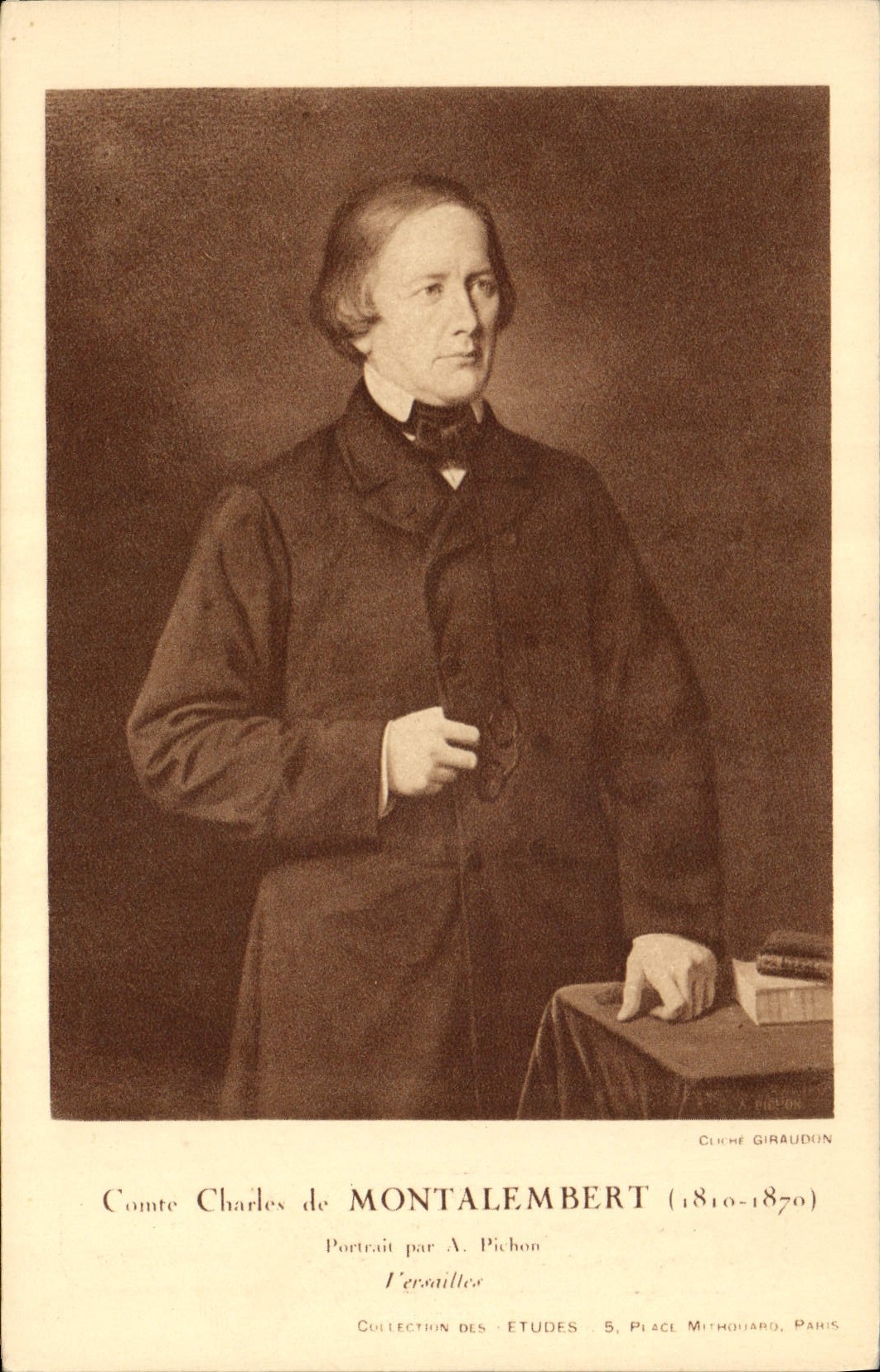 CPA Comte Charles de Montalembert Versailles
