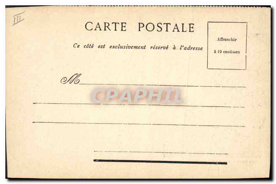 CPA Les troncons du glaive Paul et Victor Margueritte 1901 — Verso