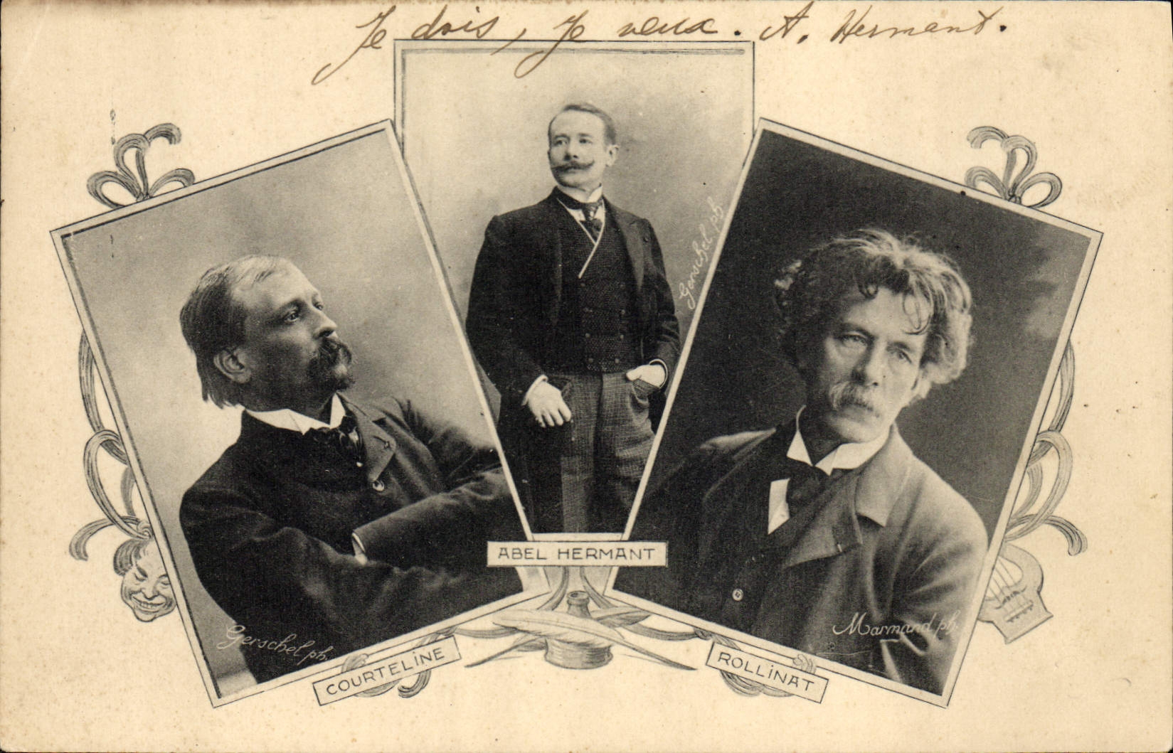 CPA Courteline Abel Hermant Rollinat