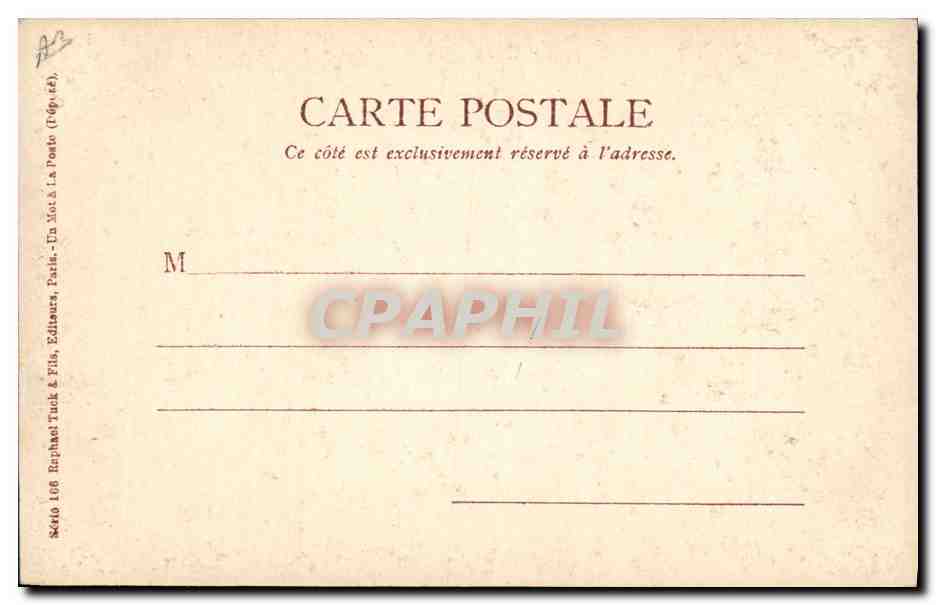 CPA Mounet Sully Acteurs celebres — Verso