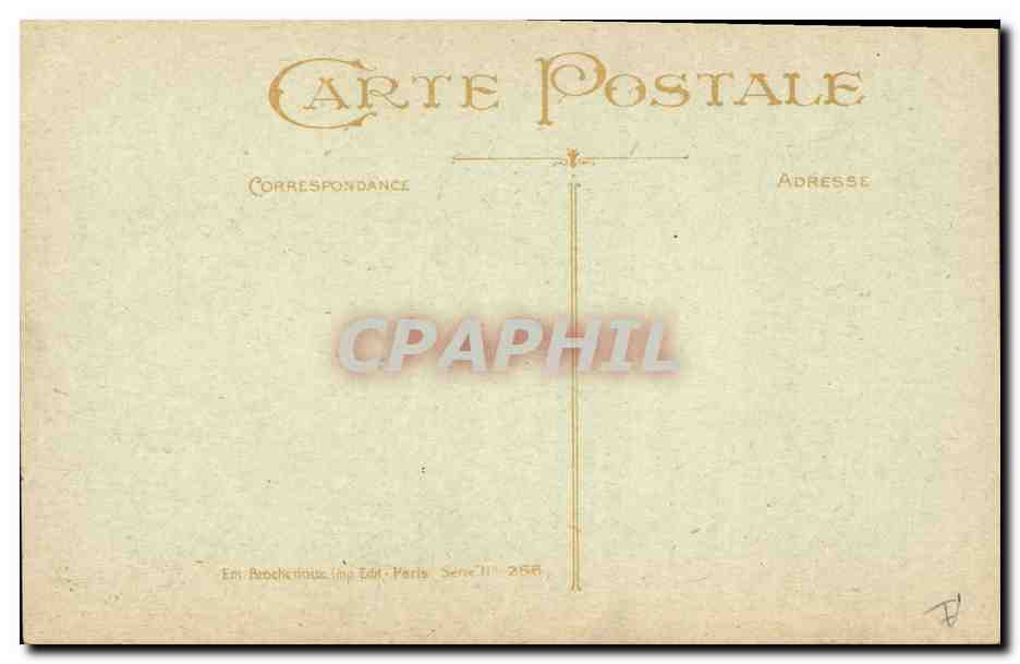 CPA Fantaisie Illustrateur Griff Marins  — Rückseite