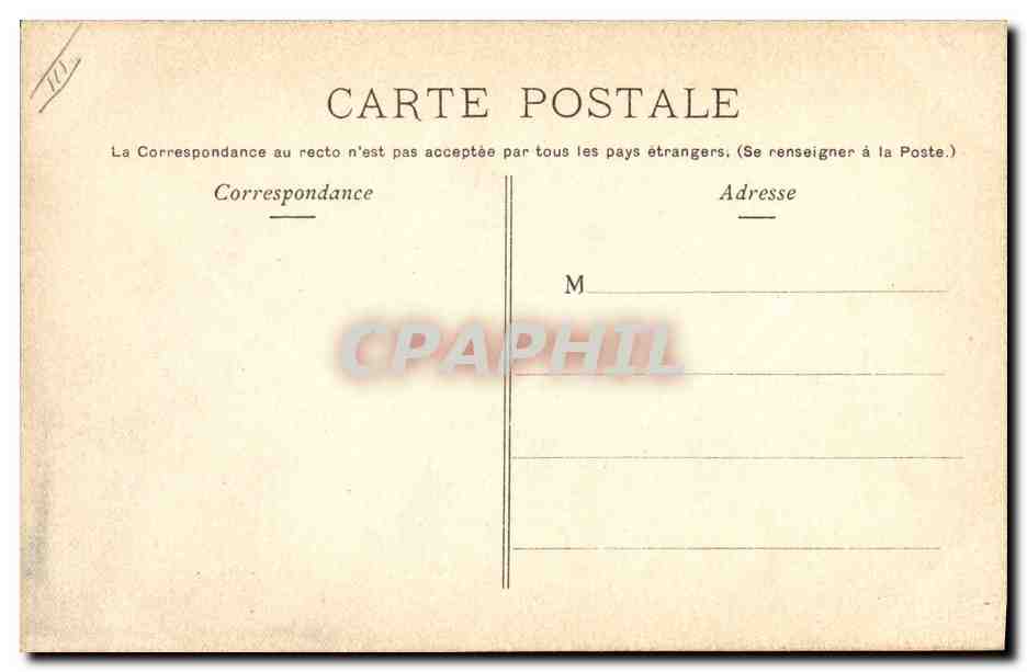CPA Cheval Chevaux Hippisme Porte du haras de Mautrix — Verso