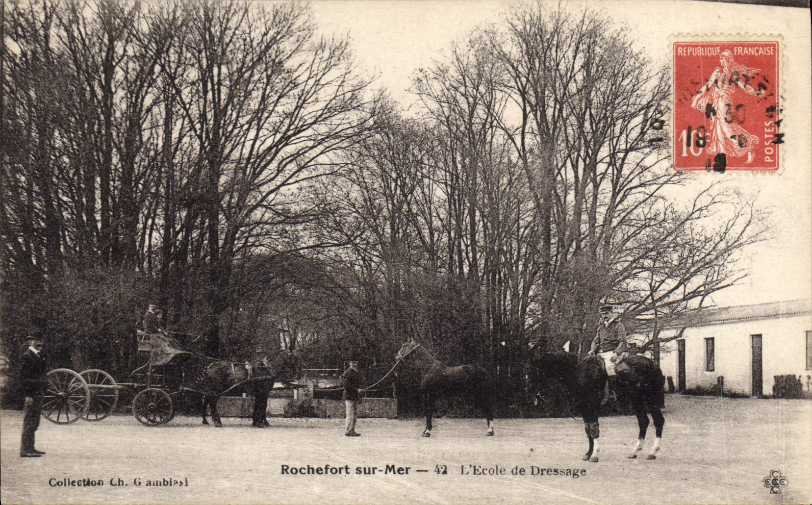 Rochefort-sur-Mer — L'École de Dressage — Collection Ch. Gambiasi