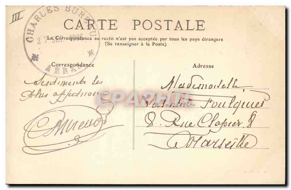 Arras — Matériel et Chevaux prêts à partir pour l'École de Ponts — éditeur B. B. n°64 — Reverso