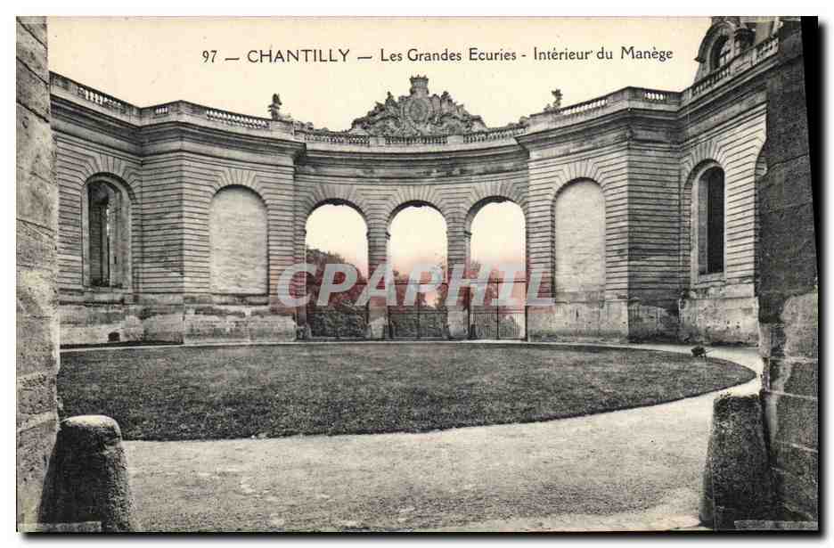 Chantilly — Les Grandes Ecuries - Intérieur du Manège