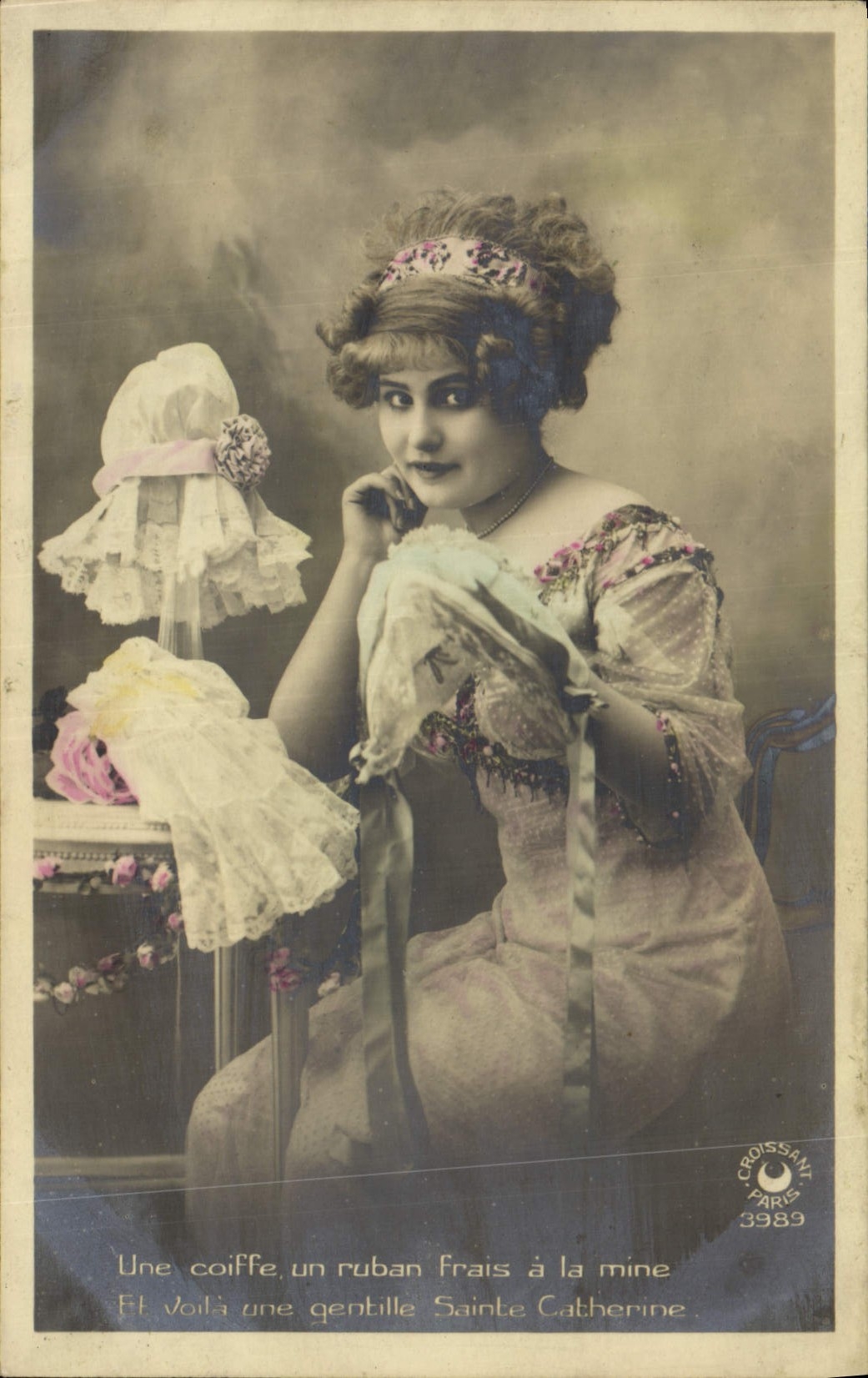 CPA Fantaisie Ste Catherine Bonnet