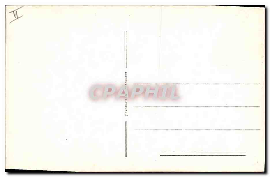 Femme en robe transparente et rubans verts — Cate Catherine — n° 4444 — Rückseite
