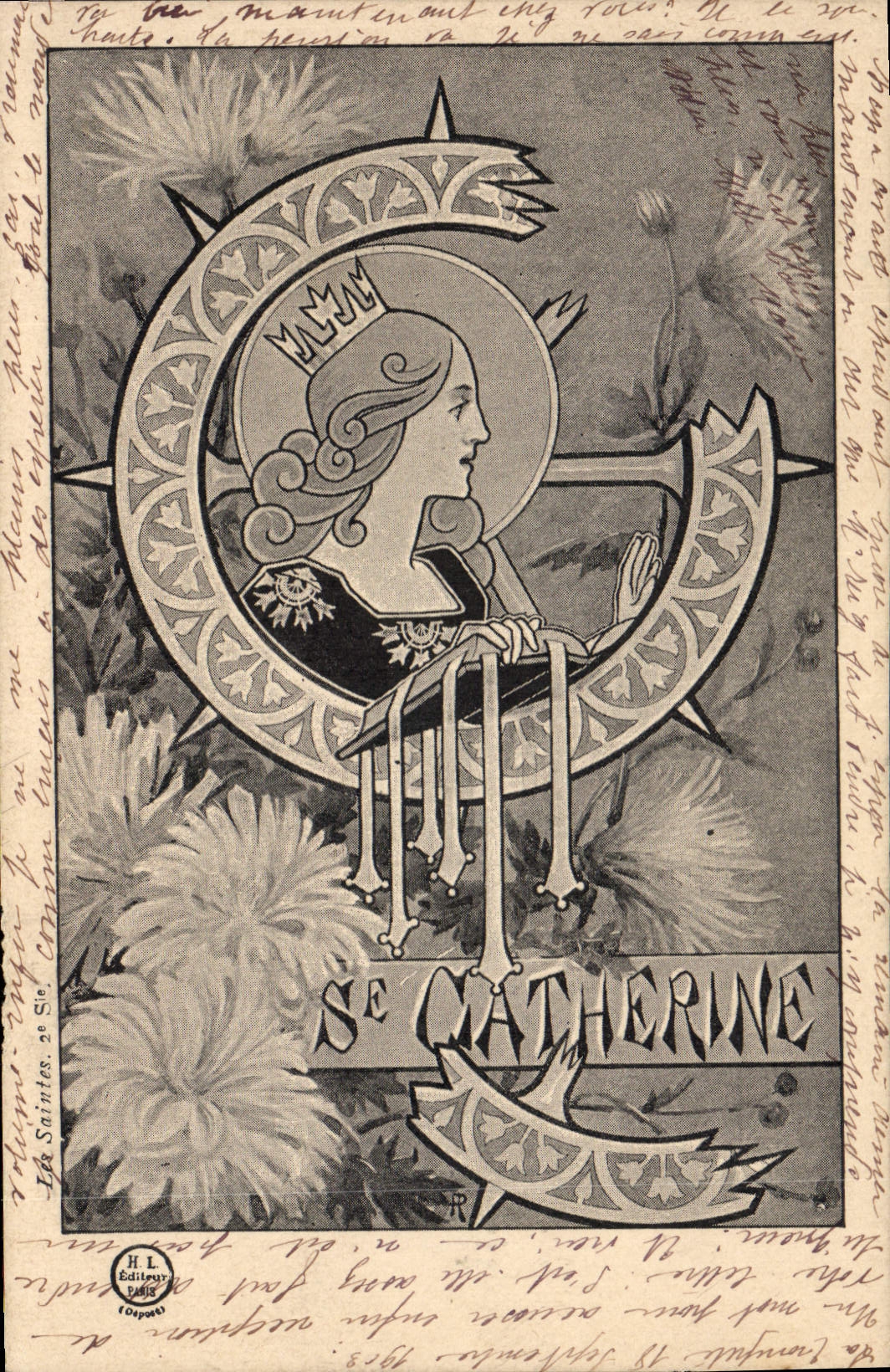 Sainte Catherine — Éditeur H. L. Éditeur, Paris — n° 25 des Saintes
