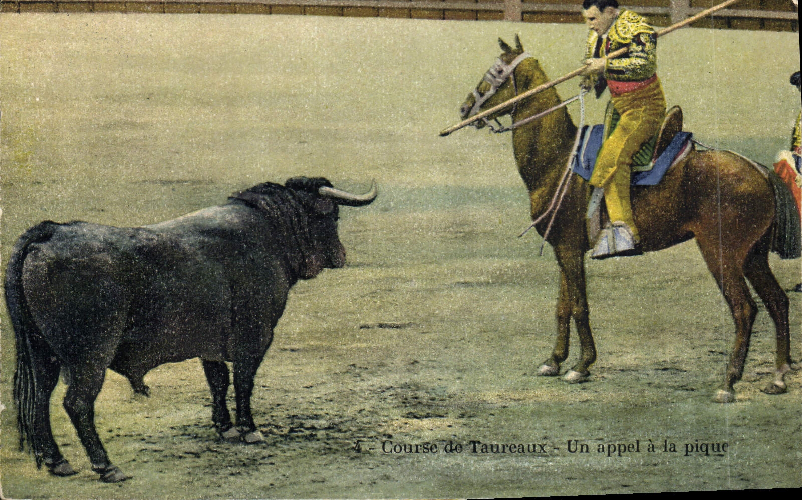 Course de Taureaux — Un appel à la pique — Les Imprimeurs Dart - Marseille
