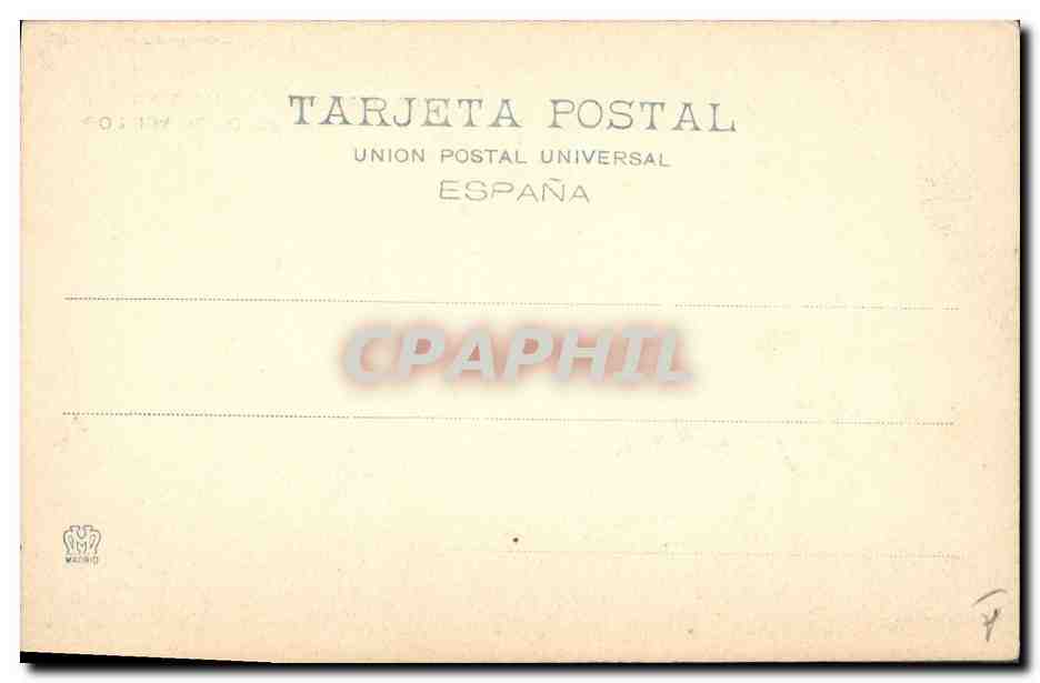 CPA Corrida Course de taureaux Mazzantini terminando un quite  — Verso