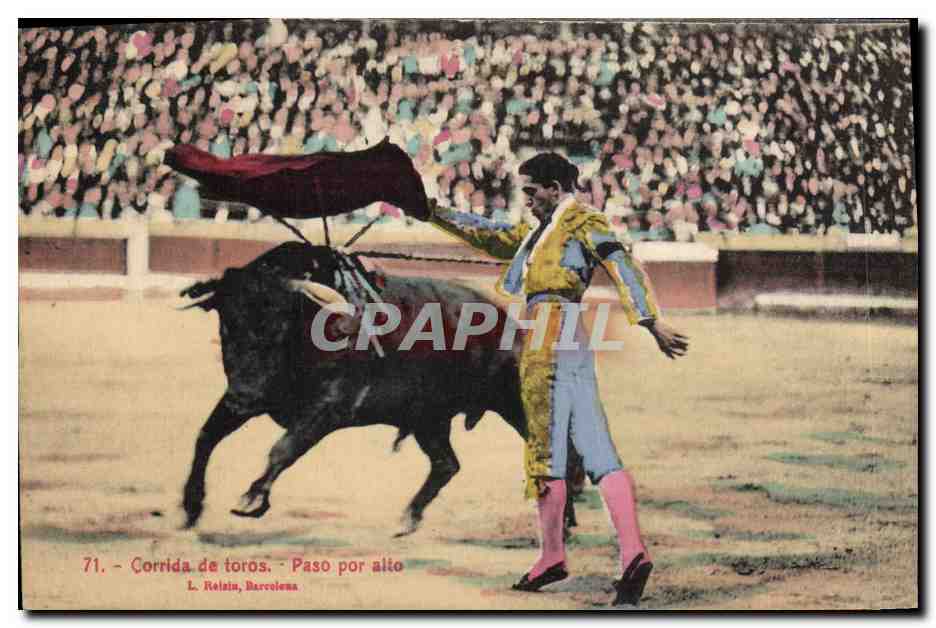 CPA Corrida Course de taureaux Paso por alto Corrida de toros 