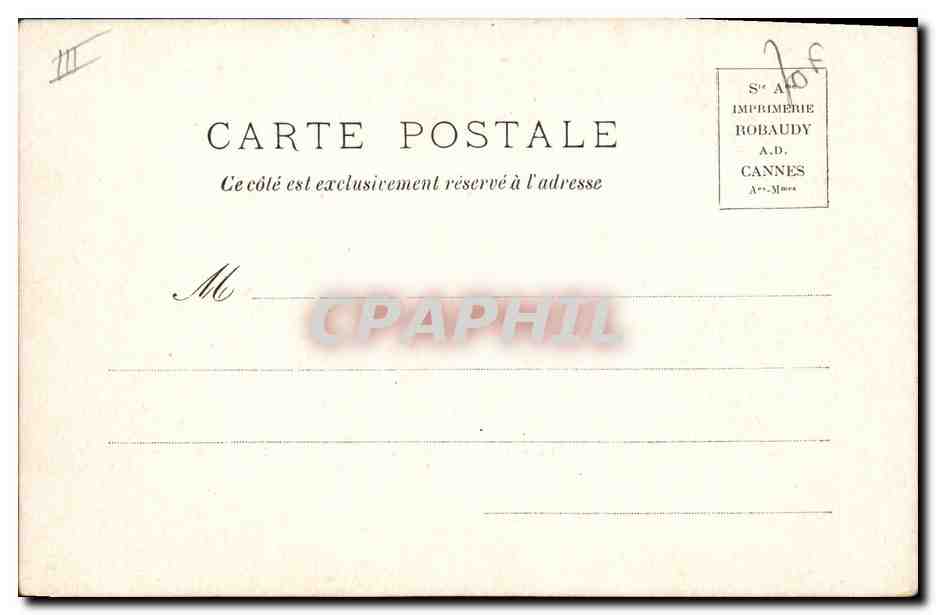 Le croiseur Le Pothuau — T.B., éditeur, Nice — n° de série (507) — Verso
