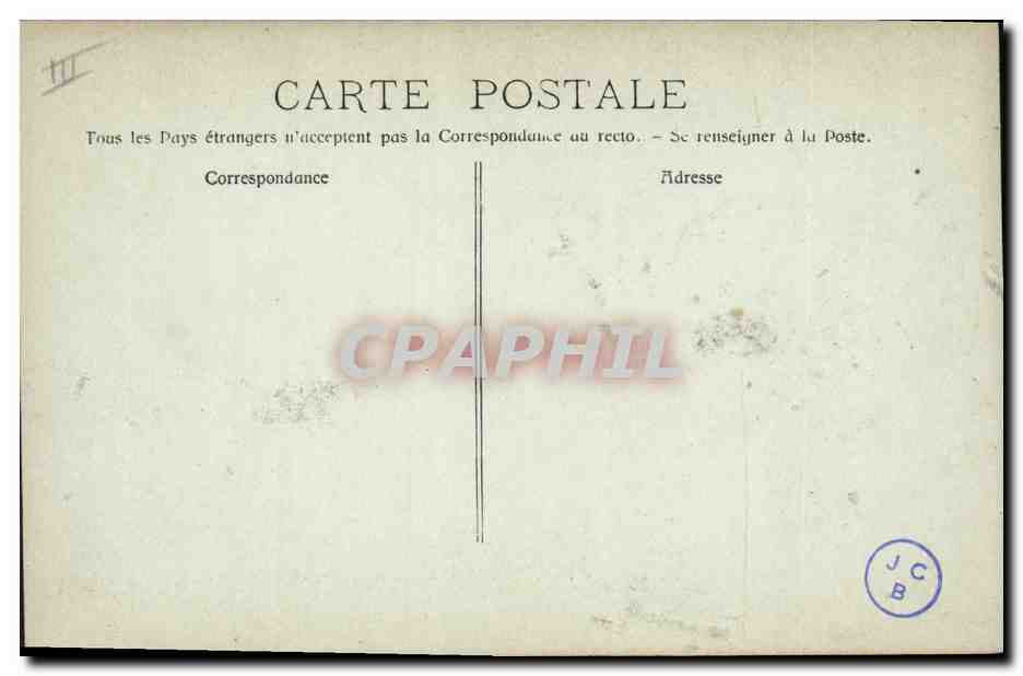 Marine Française — Le « POTHUAU » Croiseur cuirassé de 2e classe — éditeur non identifié — Verso