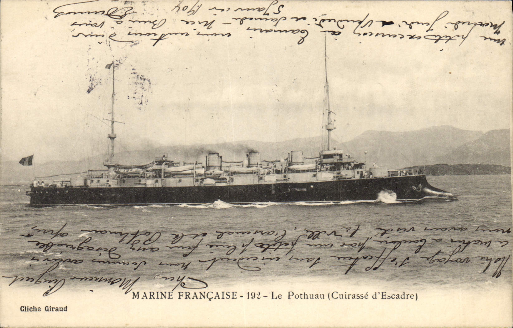 Le Pothuau — Crucero — Cliché Giraud