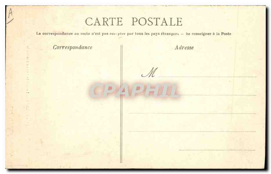 CPA Folklore Rennes La petite bonne matinale  — Verso