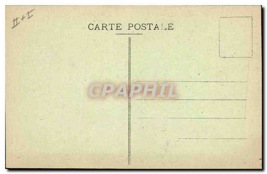 CPA Folklore En Bretagne Premiere declaration Enfants  — Verso