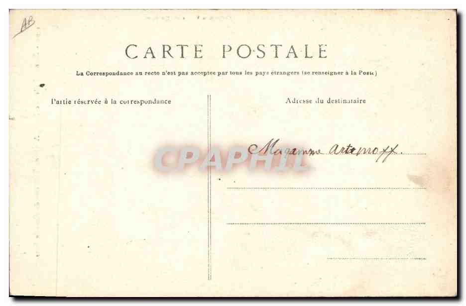 CPA Folklore Jeunes filles de Pont Aven en toilettes de grande fete  — Verso