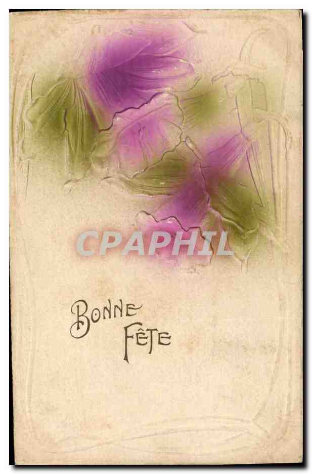 CPA Fantaisie Fleurs 