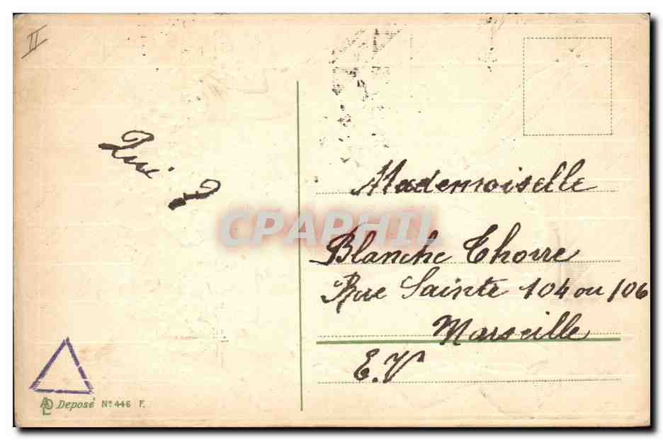Poisson — souhait pour la saison — éditeur non visible — Achterkant