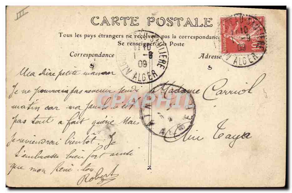 CPA Blanchette en extase Tapisserie Tapis  — Rückseite