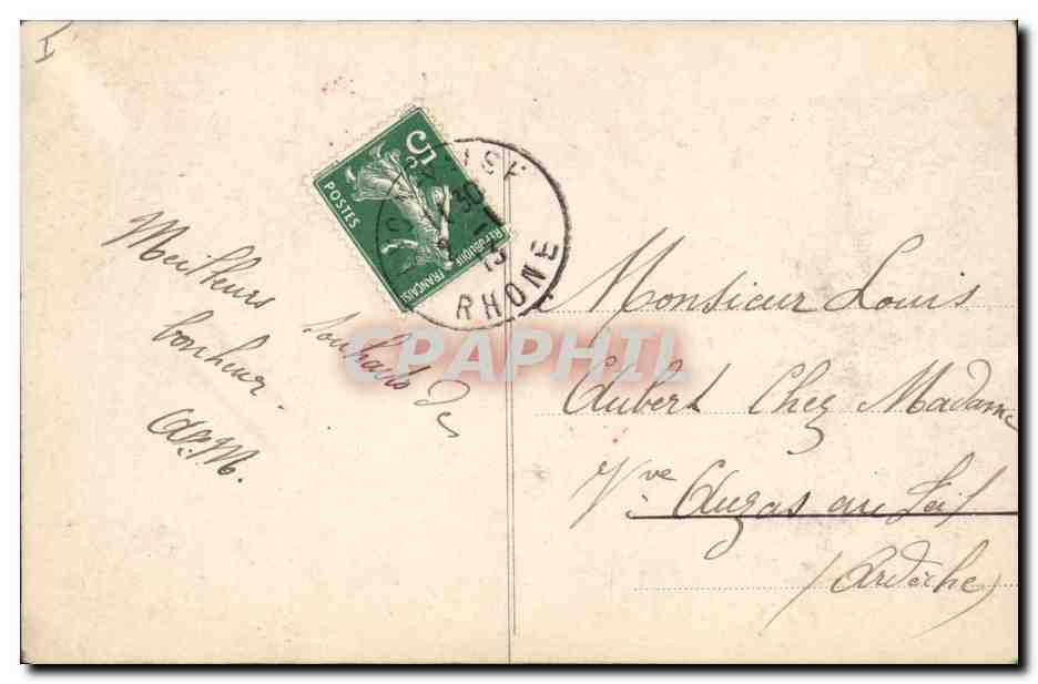 CPA Fantaisie Femme Fourrure  — Back