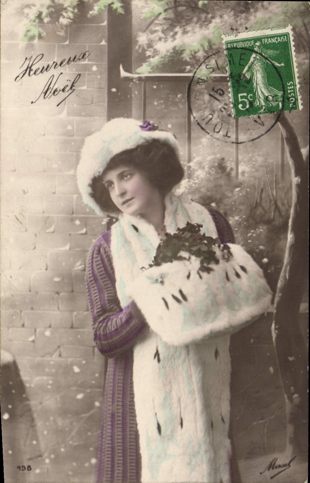 CPA Fantaisie Femme 
