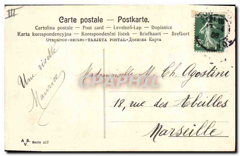 CPA Fantaisie Illustrateur Femme Paques  — Rückseite