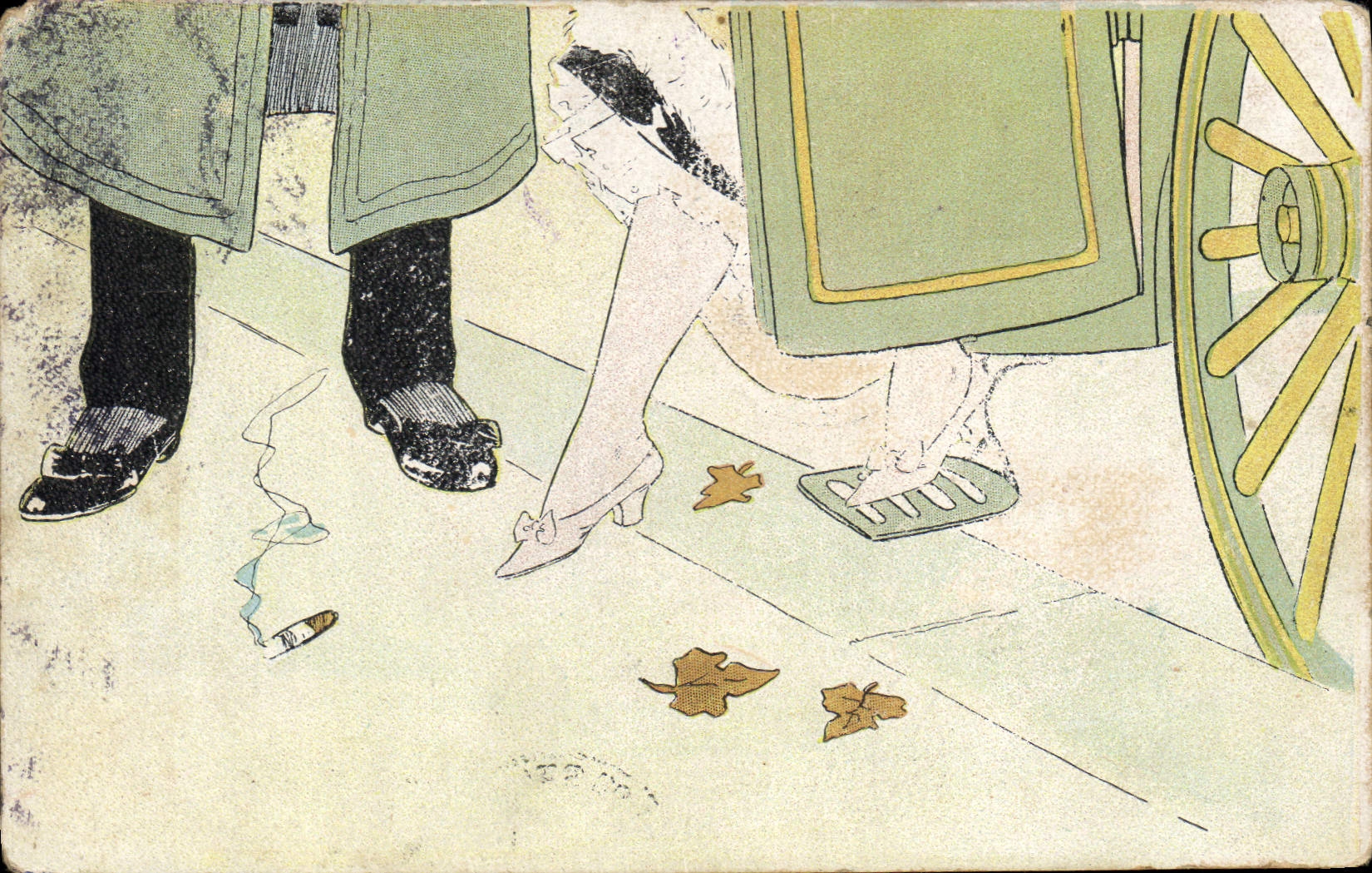 CPA Fantaisie Illustrateur Femme 