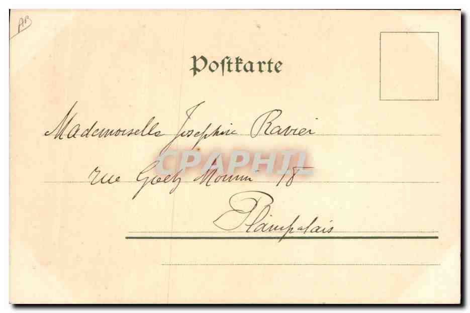 CPA Fantaisie Illustrateur Femme Cochons Cochon Porc  — Rückseite