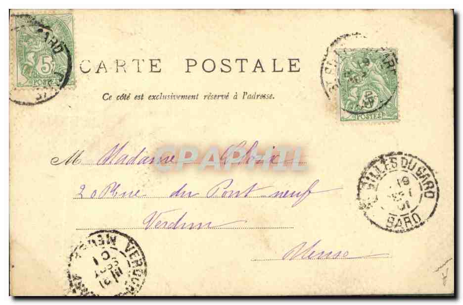 CPA Fantaisie Illustrateur Femme Perroquet  — Rückseite