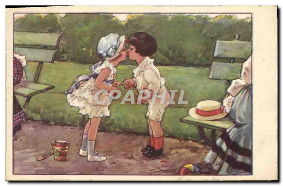 CPA Fantaisie Illustrateur Enfants 