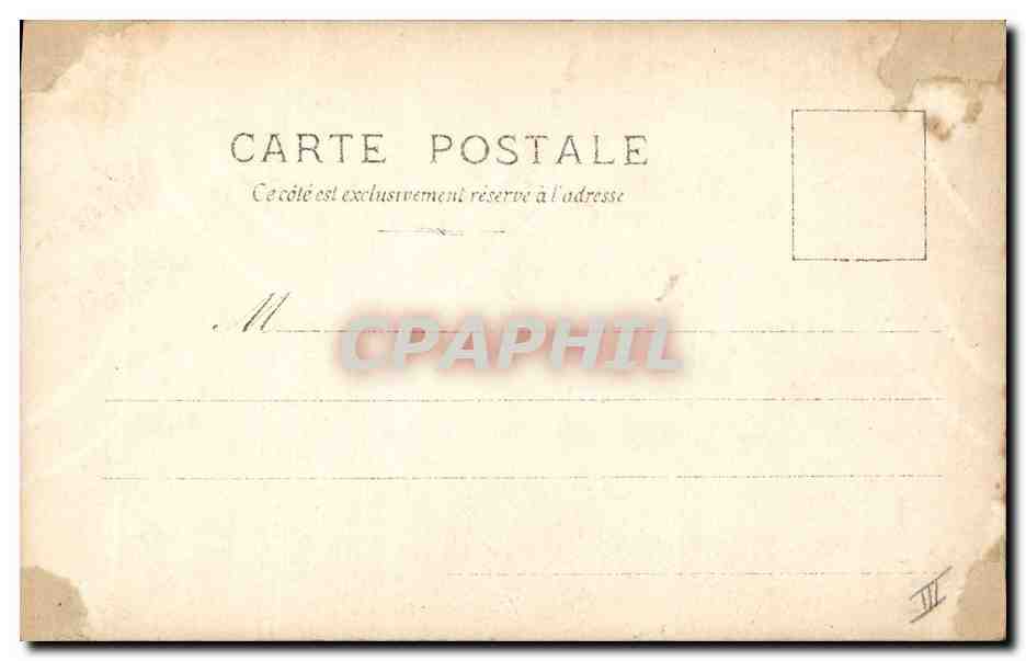 CPA M Houssaye Medaille  — Verso